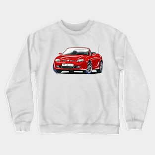 MG TF LE500 in Scorched Red Crewneck Sweatshirt